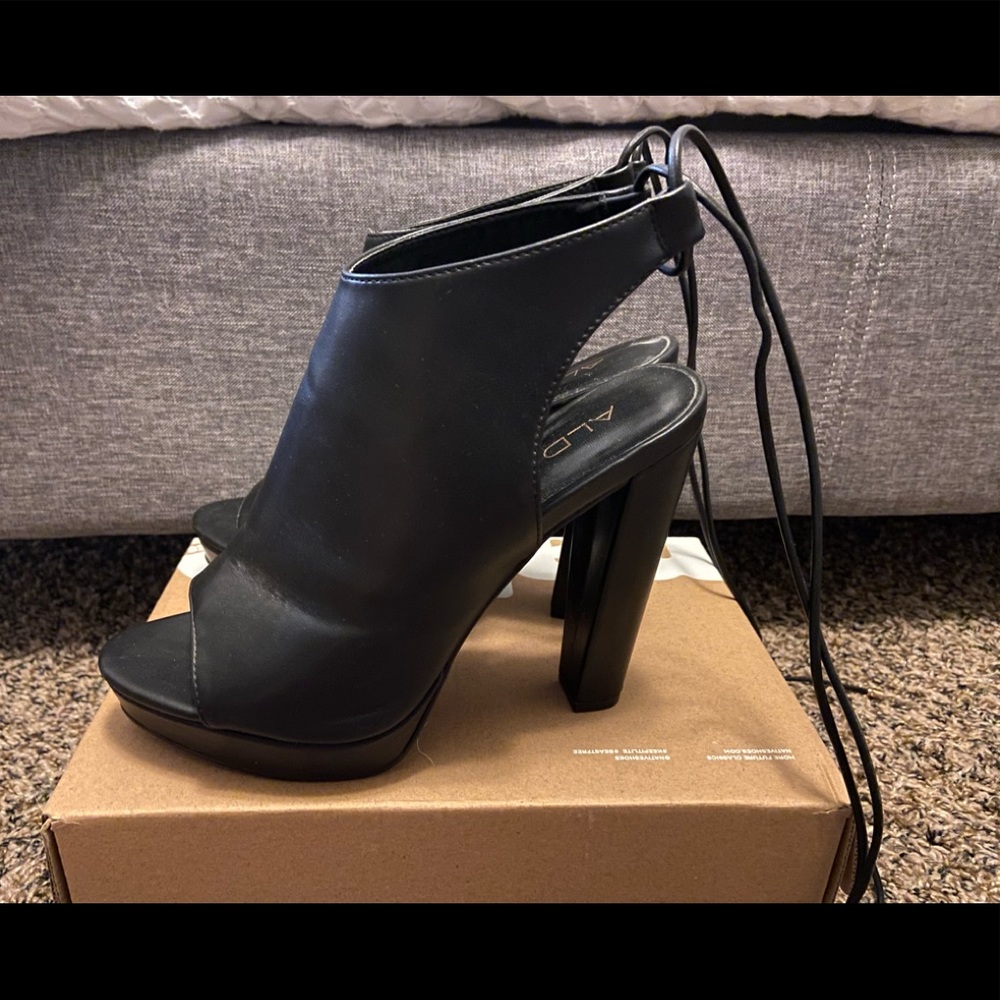 Aldo Leg Wrap High Heels